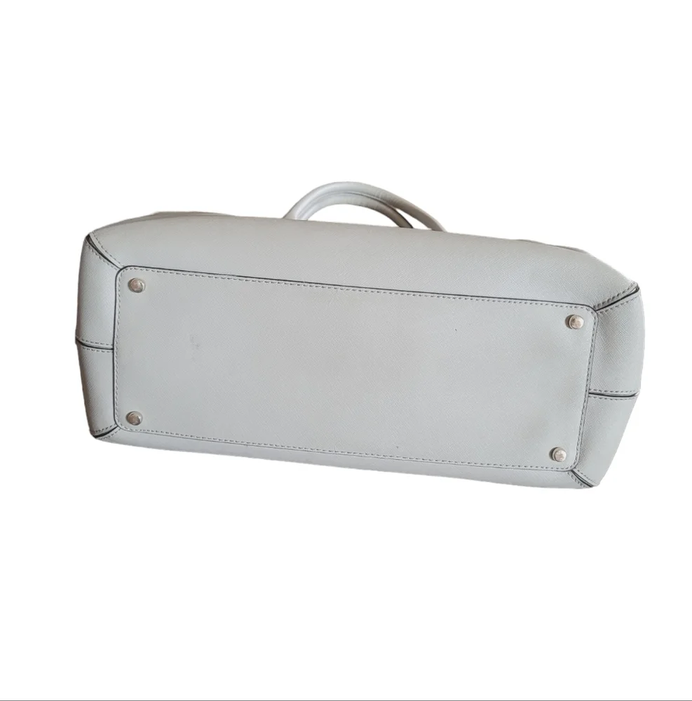 Kate Spade New York Airel Cove Street‎ Saffiano Leather Beige Tote Bag